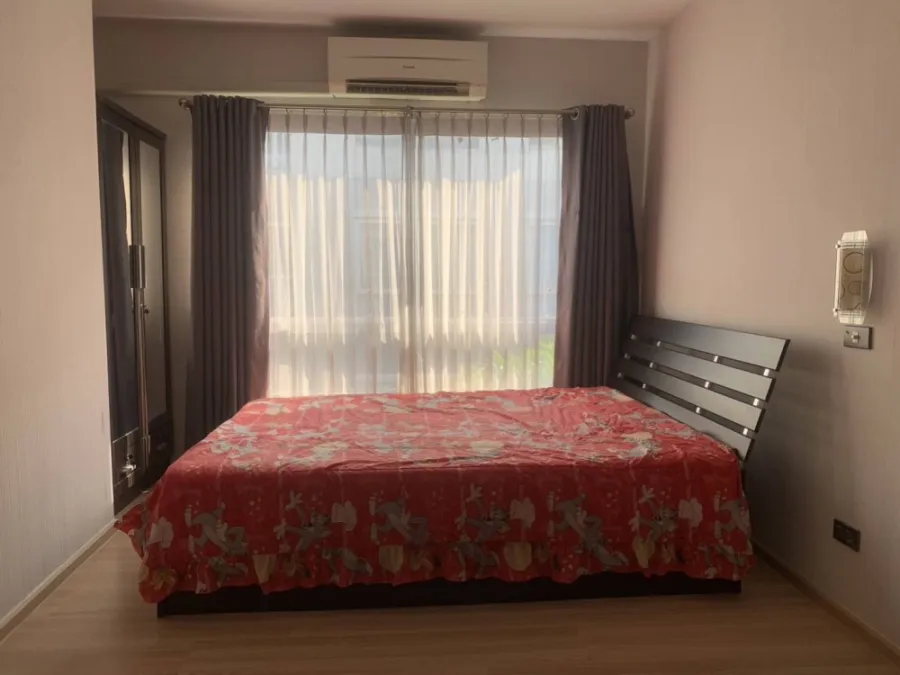 For rent, Plum Condo Lat Phrao 101, 4th floor, comes with complete decorations. Book now, don't miss it.