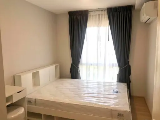 Very beautiful room for rent, Plum Condo Mix Chaengwattana, Building E, 6th floor, fully furnished. Great location, book now!!