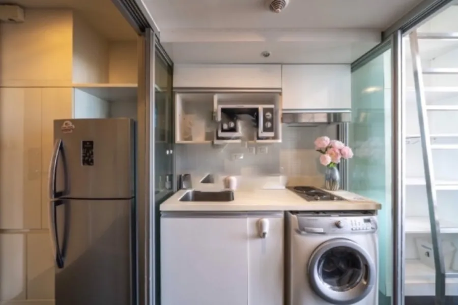 For rent!! Condo Ideo Morph 38, 9th floor, city view, convenient transportation, near BTS Thonglor, don't miss it!!
