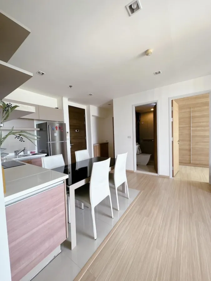 Condo for sale, Rhythm Sukhumvit 50, 36th floor, beautiful view, nice to live in, spacious room, has usable space. Fully furnished, book now