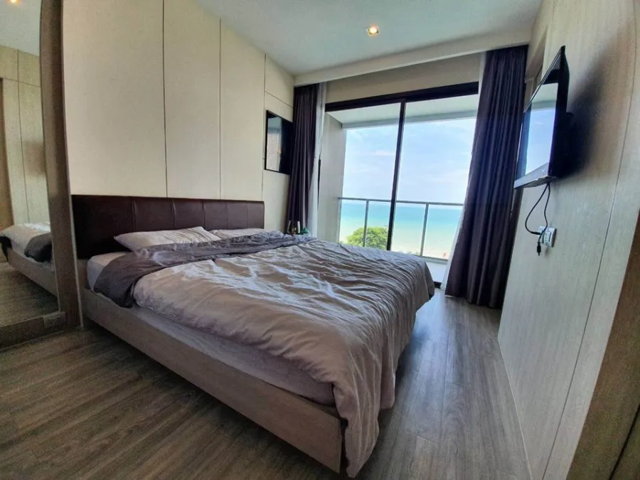 ขายให้เ่ช่า Aeras Condo ชั้น 7 วิวทะเลสวยสุดๆ ห้องตกแต่ง Buit-In อย่างดี คนรักทะเลไม่ควรพลาด จองเลย