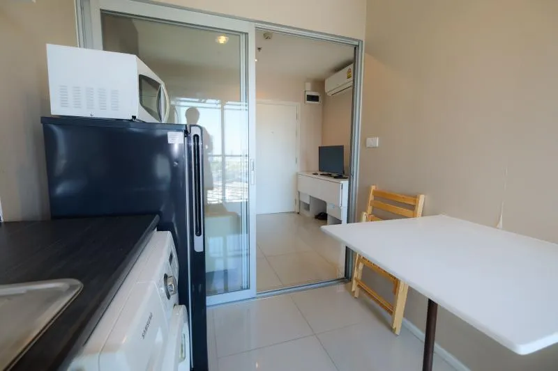 Don't wait! Condo for rent, Aspire Sukhumvit 48, beautiful room, fully furnished, city view, don't miss