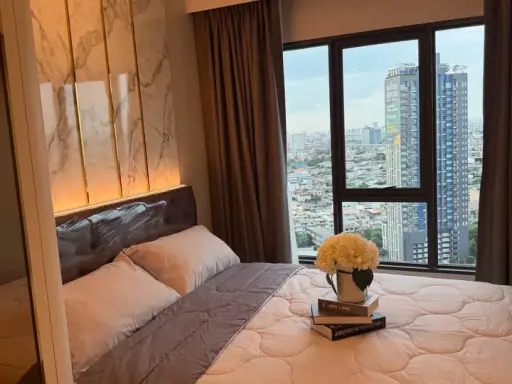 ให้เช่า ห้องแต่งหรู Build-in จัดเต็ม ที่คอนโด Regent Home วุฒากาศ ชั้น 25 ตึก A วิวนอก มองเห็นองค์พระสวยงาม น่าจองสุดๆ