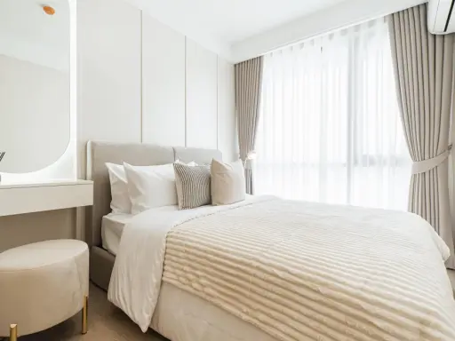 ปล่อยเช่า Regal Condo สาทร-นราธิวาส ชั้น 27 Private ห้องแต่งโทนละมุน ราคาไม่แรง ต้องรีบมาจอง images