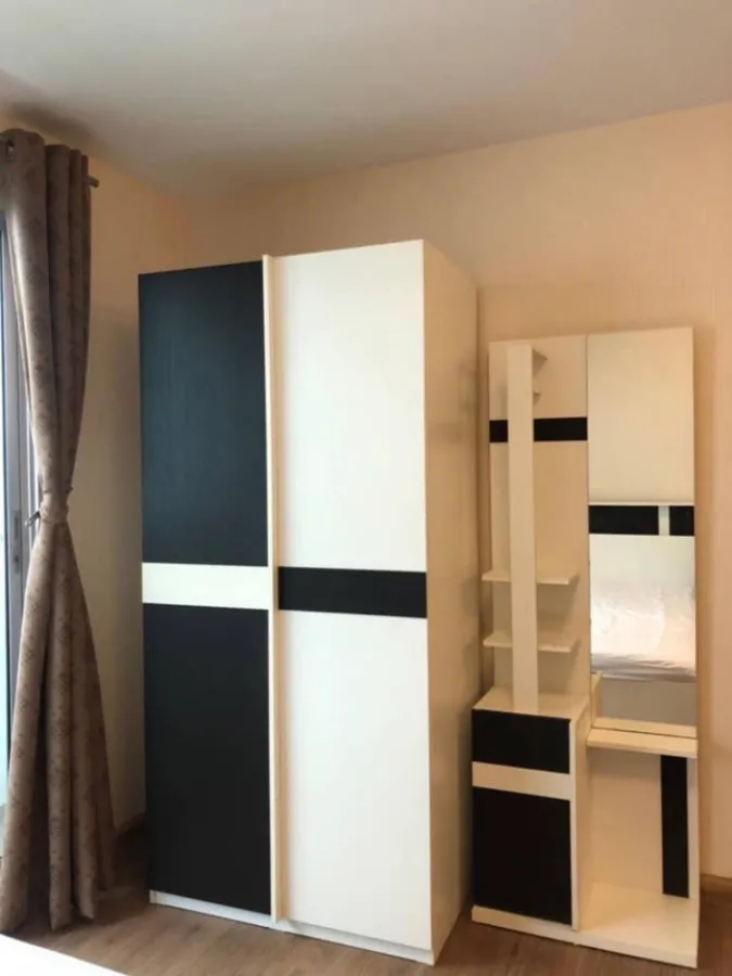 For rent, Plum Condo Phahon Yothin 89, fully furnished room, very livable, high floor, good condition. This price is very worthwhile. Hurry up.