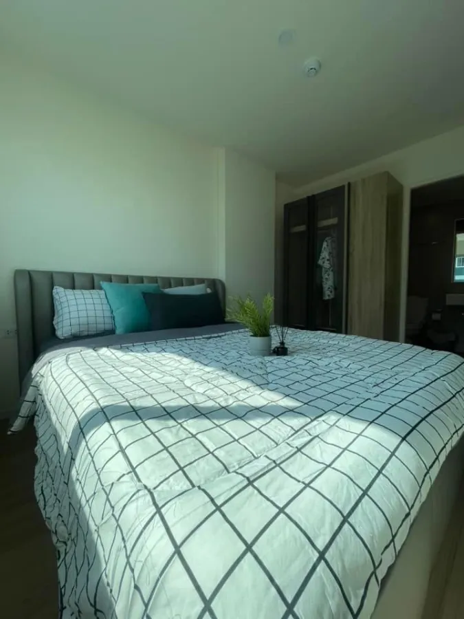For rent, Lumpini Ville Chaengwattana 10, nice room, fully furnished, good price like this, must hurry and book