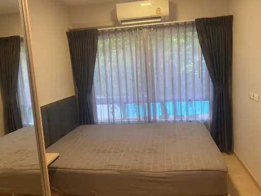 Plum Condo Rangsit Alive 2 ห้องวิวสระ พร้อมเฟอร์ + เครื่องใช้ไฟฟ้า ราคาสบายกระเป๋า จองเลย images