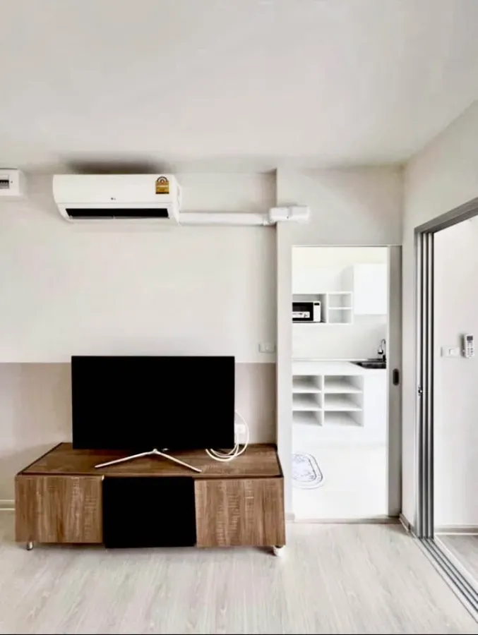 Plum Condo Extra Rama 2 for rent: 1 bedroom, 1 bathroom, fully furnished, great location. Just bring your bags and move in!