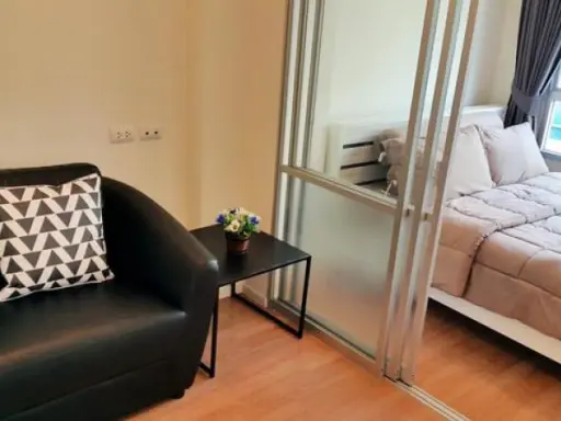 Condo for sale, Lumpini Ville On Nut-Pattanakarn, 1 bedroom, 1 bathroom, decorated room, fully furnished, ready to move in, reserve now. images