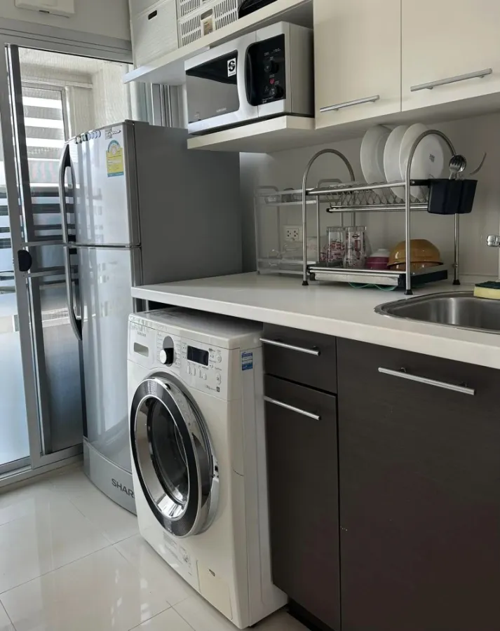For rent urgently!! Condo The Room Sukhumvit 79, near BTS On Nut, good location, easy to travel, don't miss it!!
