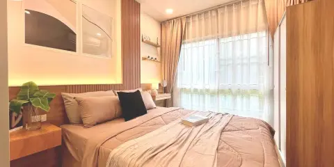ขาย เดอะคิทท์ สุขุมวิท 113 ชั้น 1 ตึก A วิวสวนร่มรื่นมากๆ ตกแต่งดูดีน่าอยู่สุดๆ มาแต่ตัวเข้าอยู่ได้เลย
