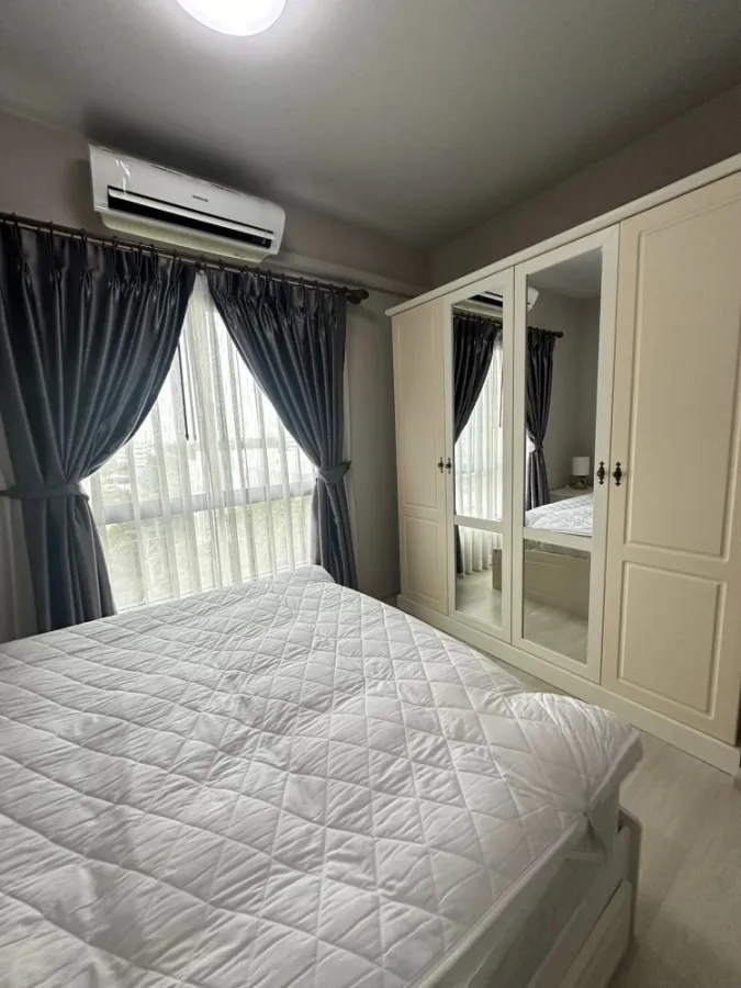 For rent UNIO Ramkhamhaeng-Serithai ห้องน่าอยู่ เฟอร ์เครื่องใช้ไฟฟ้าครบครัน รีบมาจับจองเลย