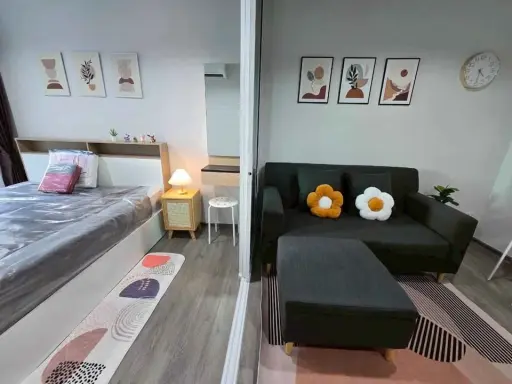 ให้เช่า Regent Home Bangna ห้องน่าอยู่ เฟอร์พร้อม จองเลย+++