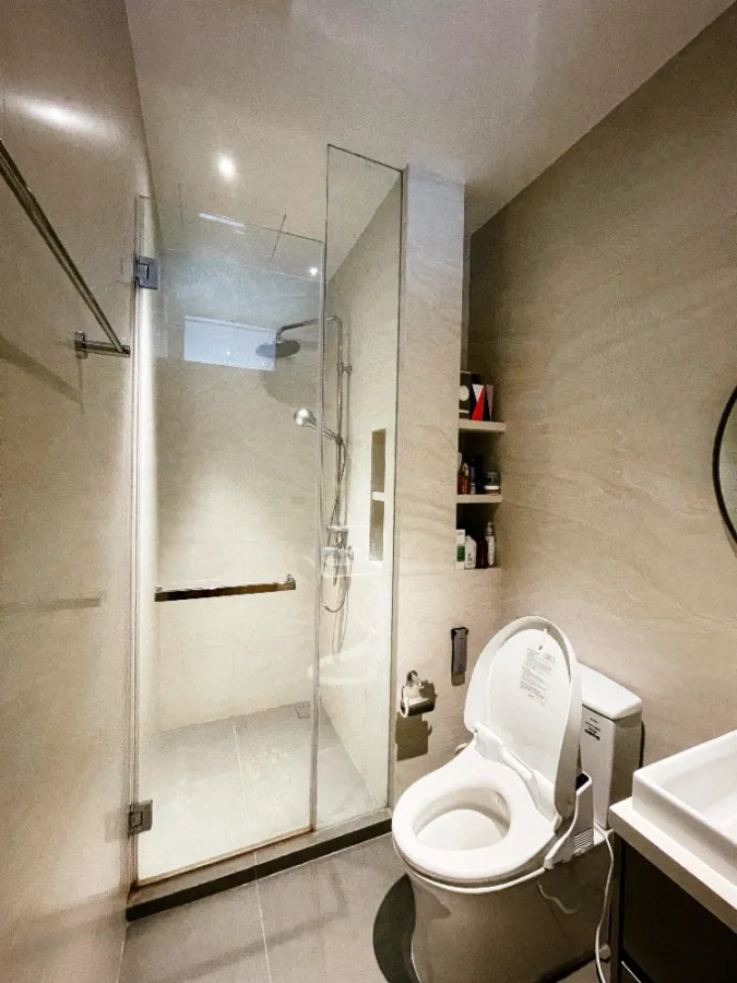 Sell The Fine Bangkok Thonglor-Ekkamai, 10th floor, fully furnished room, ready to move in, book now, hurry up.