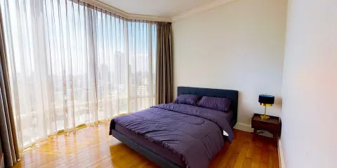 ให้เช่า Royce Private Residences พื้นที่ 111 ตร.ม. ระเบียงกว้าง วิวดี ใกล้ bts ตกแต่งพร้อมอยู่ 