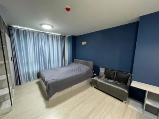 For rent, Dcondo Campus Kampangsaen, Building A, 7th floor, fully furnished, ready to move in opposite Kasetsart University. Hurry up to reserve before it's gone!!