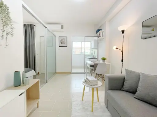 For sale Supalai City Home Srinakarin, 12th floor, decorated room in Minimal style, this size is nice. If you don't reserve, you will regret it. images