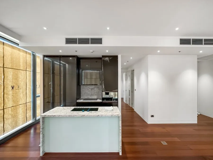 For sale KHUN BY YOO, spacious room, divided into proportions, white, pleasing to the eye, luxury condo in the heart of the city, don't miss it, hurry