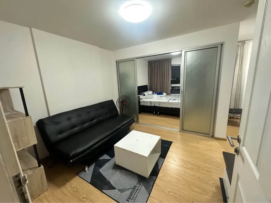 Condo for rent at Dcondo Rattanathibet. Ready to move in, fully furnished with appliances. Affordable price. Book today! Don't wait!