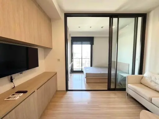 For rent!! Condo M Chatuchak, pet-friendly condo, 14th floor, good view, fully furnished, book now, don't miss out!!
