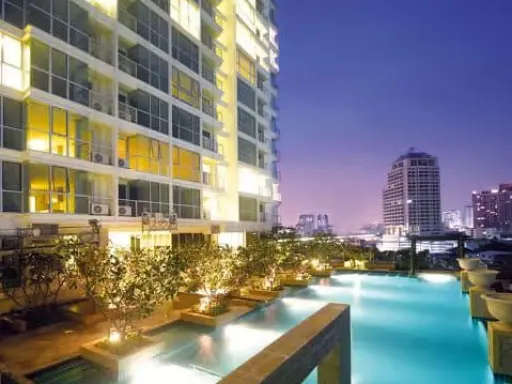 For rent, le luk condominium Studio size 33 sq.m., cool room, swimming pool view So fast