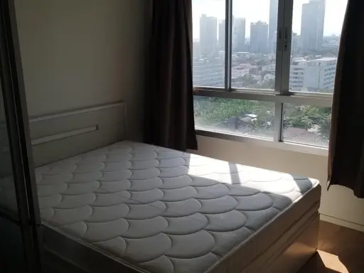 For rent!! Condo Lumpini Ville Sukhumvit 77, 14th floor, Building B1 (corner room), fully furnished, don't miss it!!