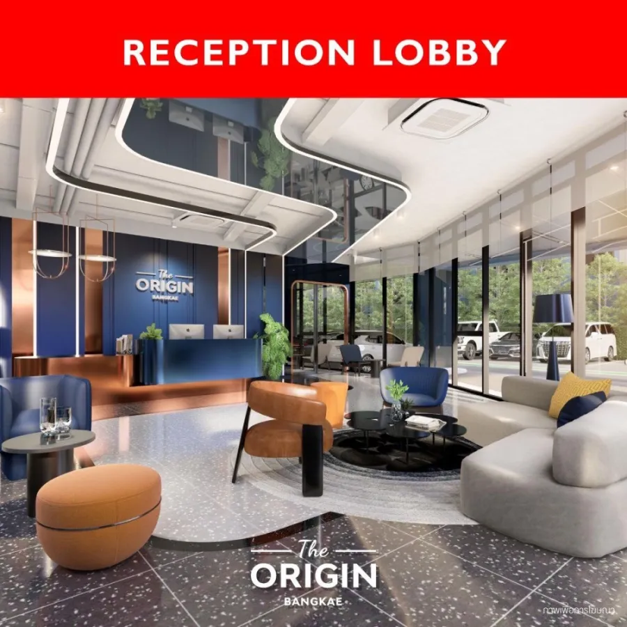 Selling a reservation for The Origin Bang Khae, spacious room, 3rd floor, whether you want to buy for yourself or as an investment, the price is very