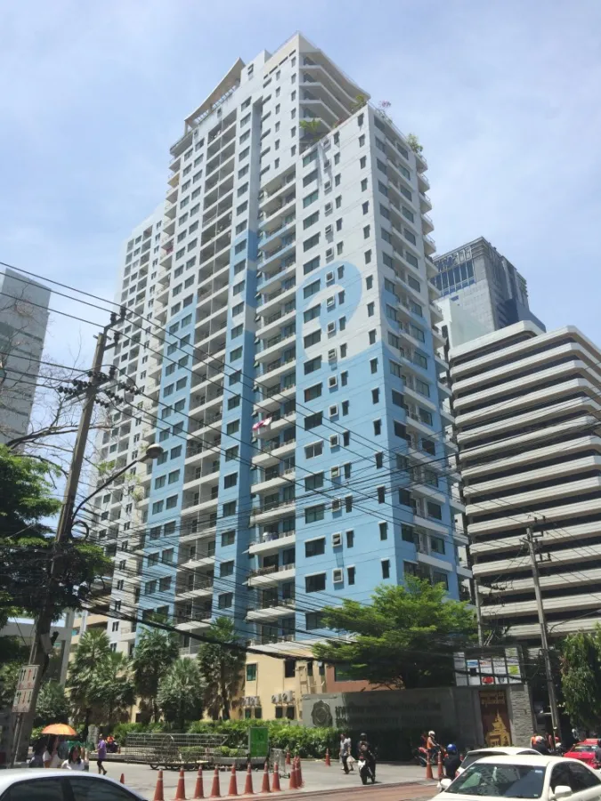 Urgent rent !! Supalai Premier Place, Asoke, 22nd floor, full view of the city, don't miss !!