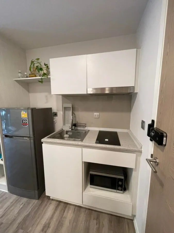 Sell / rent Condo Atmoz Chaengwattana, good atmosphere. fully furnished Ready to drag your bags in.