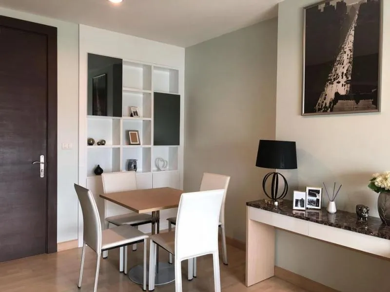 For rent Rhythm Ratchada, beautiful room New interior, 1 bedroom, fully furnished, happy atmosphere, hurry up, don't miss it!