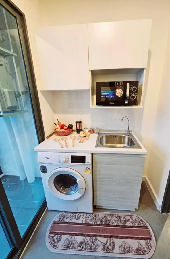 Condo for rent, Metro Sky Prachachuen, corner room with privacy. Dressed and ready to move in Not booking is a big mistake.
