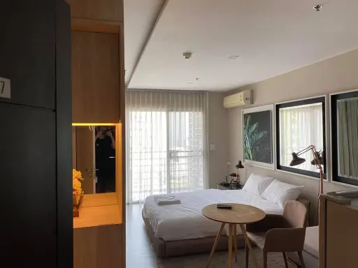 sell! Condo The light Ladprao, nice view room, fully furnished, ready to move in Good location, easy to travel in and out in many ways images