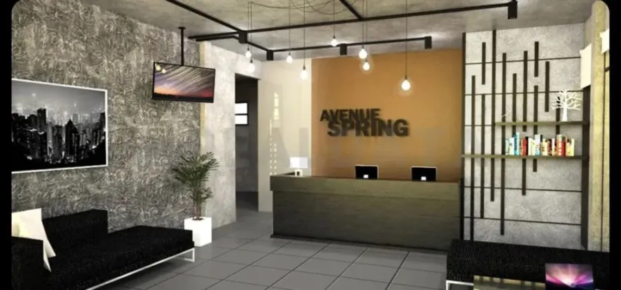 ขายคอนโด The Avenue Spring ชั้น 4 ห้องสีขาว สบายตา แถมเฟอร์นิเจอร์บิวท์อินเพียบ จองก่อน ได้ก่อน