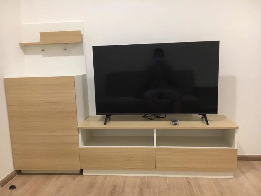 Condo for rent, Senakit BTS Saphan Mai, room ready to move in, furnished, complete set of electrical appliances. If you miss it, you'll regret it.