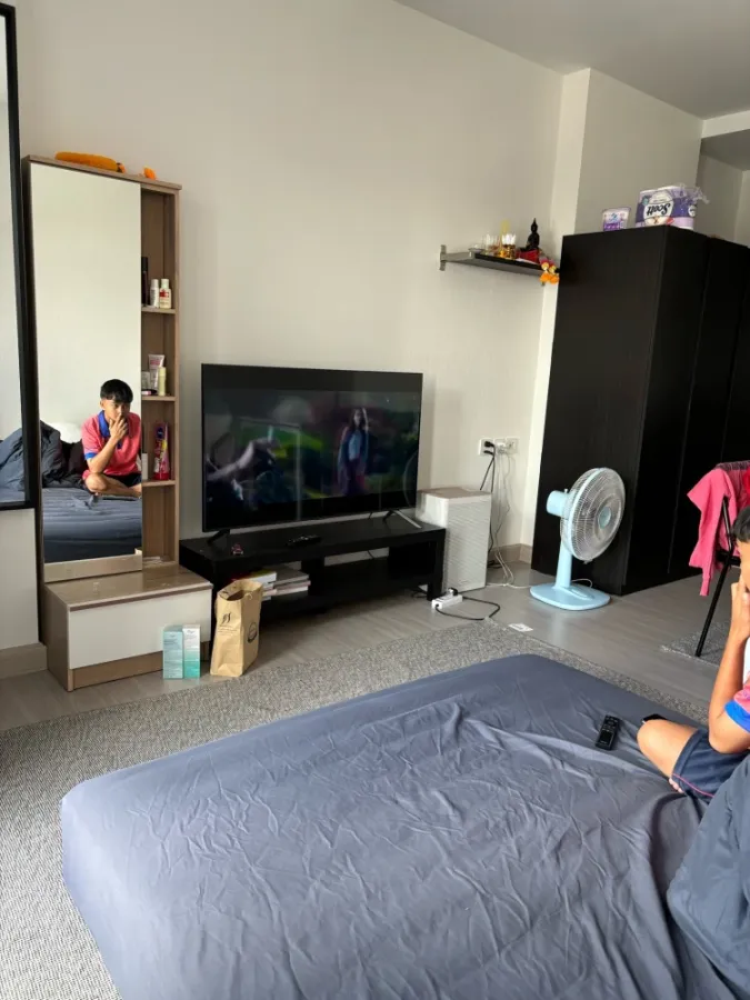 For rent: Supalai Lite Tha Phra - Wong Wian Yai, 14th floor, fully furnished + appliances, ready to move in!