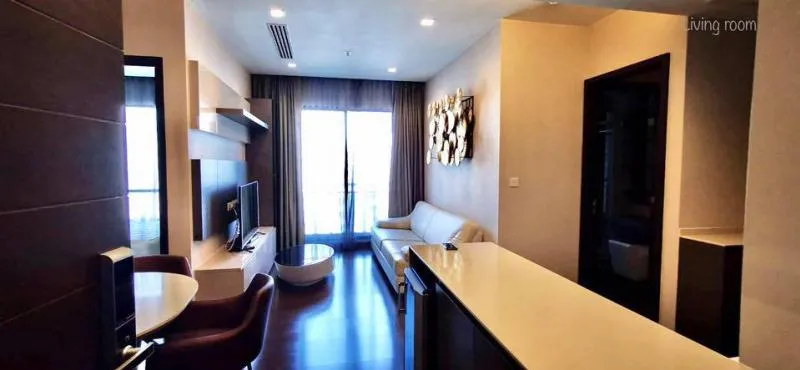 Rent Ivy Ampio Ratchada, beautiful room, fully furnished, finish here, come here, beautiful view.