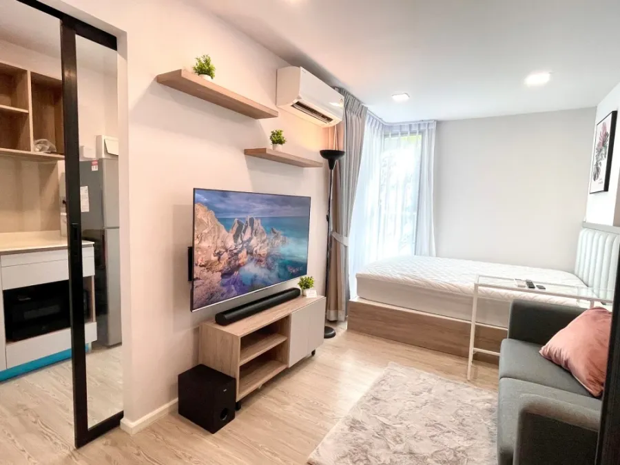 ให้เช่า Kave Town Colony ชั้น 2 วิวนอก ห้องสวย แต่งครบ สนใจรีบจองเลย