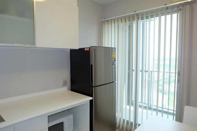 For Rent ฟิวส์ เซนเซ่ บางแค เตียงใหญ่นุ่มๆ น่านอนสุดๆ เฟอร์นิเจอร์ครบเซ็ต ห้องดีแบบนี้ต้องจองลย