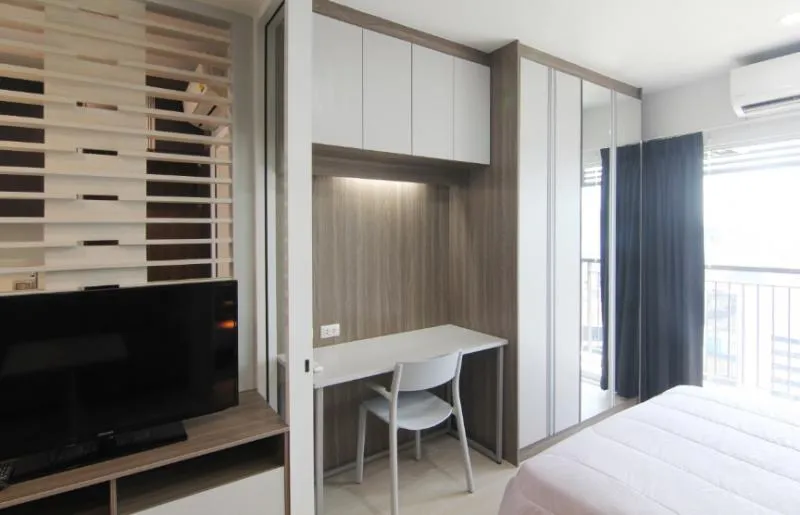 Sym Vipa Ladprao for sale, beautiful room, newly decorated, just finished, 16th floor, very beautiful view, you will regret it!