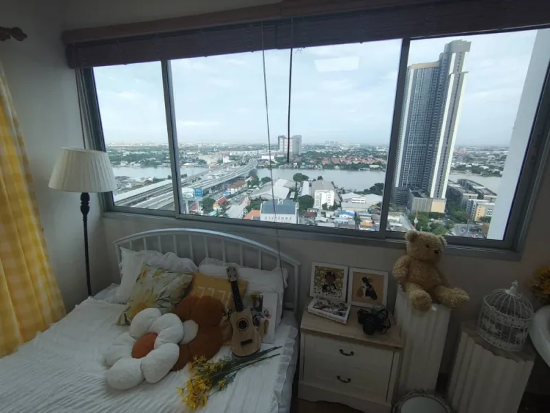 ขาย/ให้เช่า Supalai City Resort Phranangklao Station–Chaophraya ห้องน่าอยู่ ตกแต่งสุดปัง มองเห็นวิวแม่น้ำสวย จองเลย