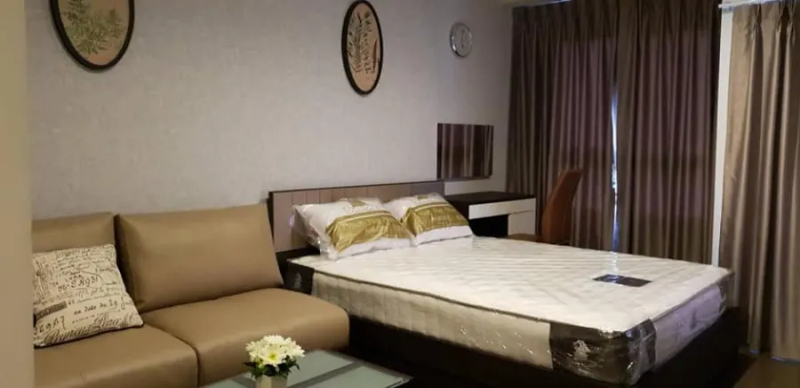 For rent!! Condo Ideo Sukhumvit 93, next to BTS, convenient transportation, ready to move in, fully furnished, don't miss it!!