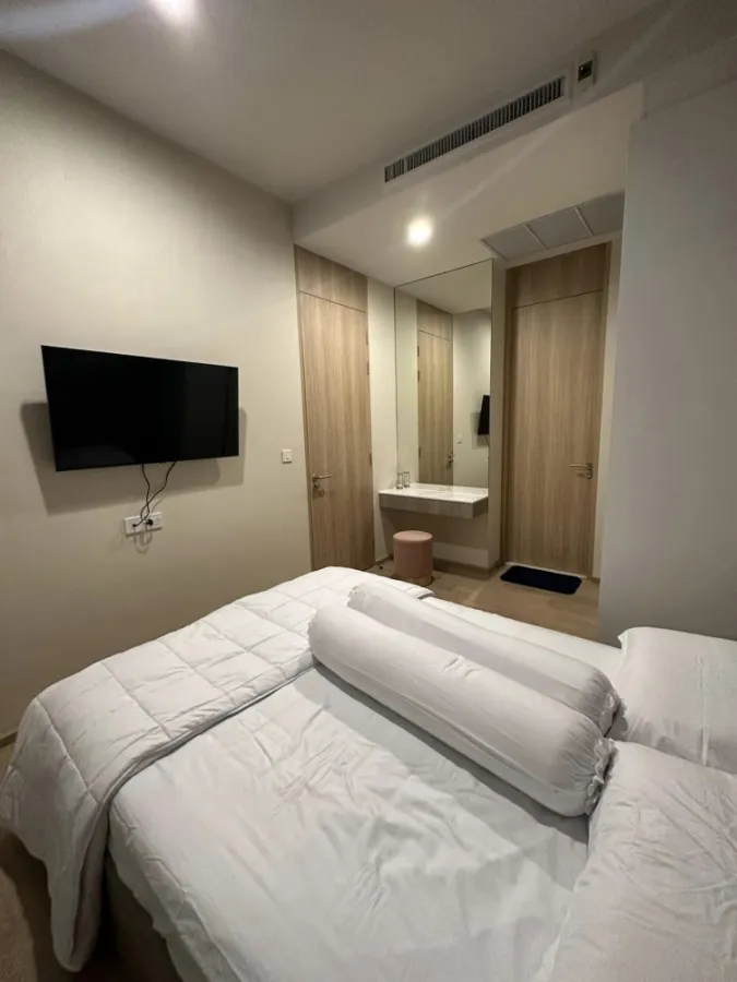 For rent, Noble Bee 19, Built-in decoration, beautiful design, inviting, fully furnished, hurry to reserve now, don't be late, hurry up.