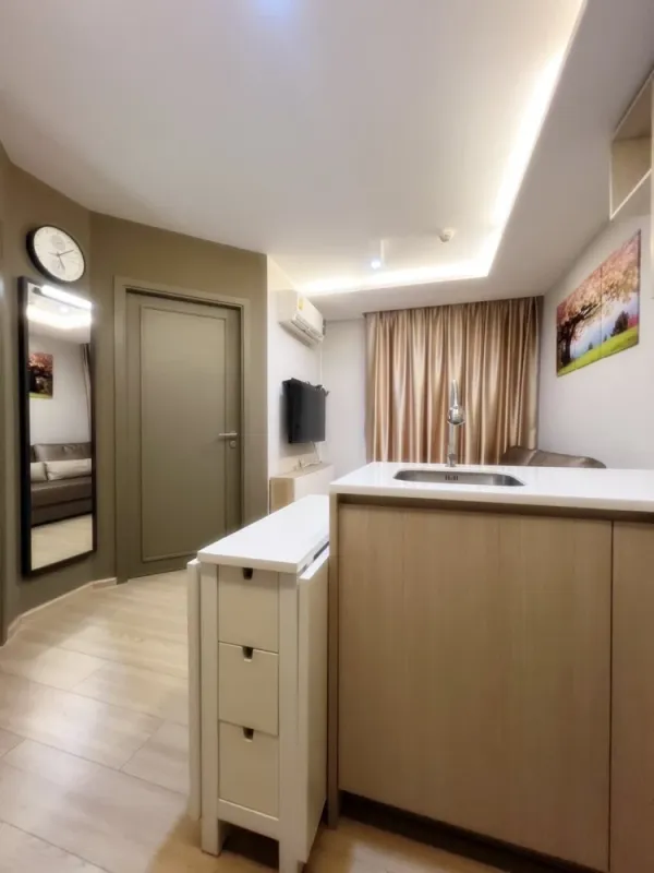ให้เช่า!! คอนโด มาเอสโตร 12 ชั้น 4 ห้องสวยมาก เฟอร์นิเจอร์ครบ หิ้วกระเป๋าเข้าอยู่ได้เลย ห้ามพลาด!!