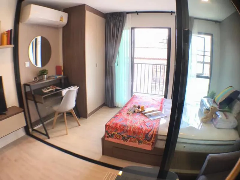 ให้เช่า Kave condo ตรงข้าม ม. กรุงเทพ วิวไม่บล๊อค ห้องสวยแต่งครบ จบที่ห้องเดียว
