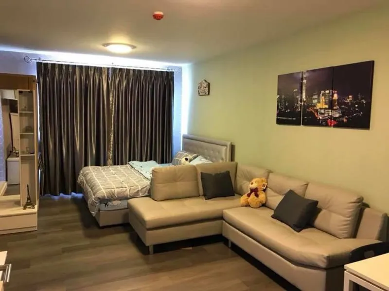 Urgent for rent !! D Condo Campus Resort Bangna, beautiful room, fully furnished, ready to move in, book now !!