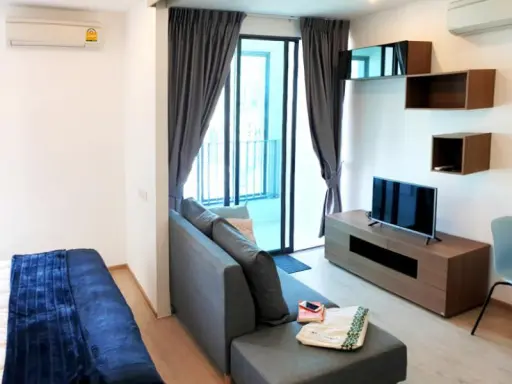 Condo for rent, Ideo Q Chula Samyan, beautiful room, very good view, beautiful view, fully furnished, ready to move in.