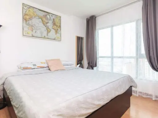 Condo for rent, The Aspire Rama 4, beautiful room, fully furnished, slow!
