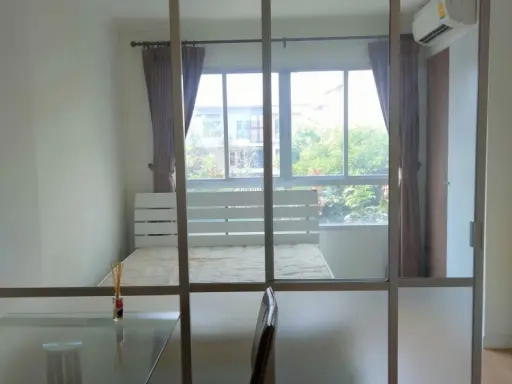 Selling Lumpini Ville Phatthanakan - New Petchburi, 3rd floor, partition room Ready for free. Full set. Book now.