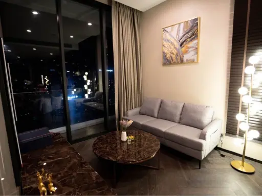 For rent: The Es Sukhumvit 36, beautifully decorated room, facing Thonglor, open view, not blocked, book now.