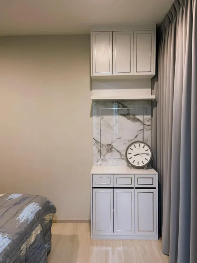 Condo for rent Life Asoke, beautiful room, clean, fully furnished, do not miss